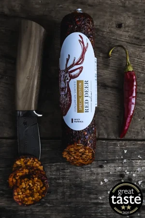 Special Edition Szarvas Csípős Paprikás Szalámi